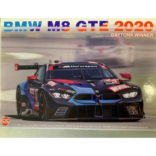 BMW M8 GTE 24h Daytona 2020 WINNER, 1/24 - NUNU-BEEMAX PN24036