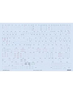 MiG-21bis stencils EDUARD, 1/72 - Eduard Accessories D72055