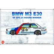 BMW M3 E30 '88 Spa 24 Hours Winner, 1/24 - NUNU-BEEMAX PN24017