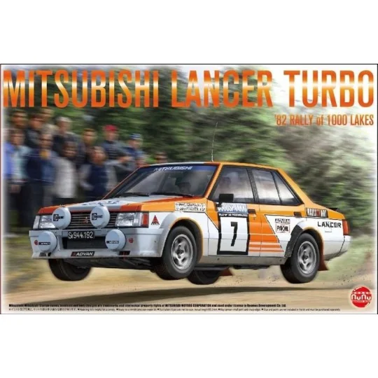 Mitsubishi Lancer Turbo 82 Rally of 1000 Lakes, 1/24 - NUNU-BEEMAX ... Mitsubishi Lancer Turbo 82 Rally of 1000 Lakes, 1/24 - NUNU-BEEMAX ...