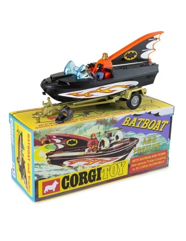 107 Batboat and Trailer - Corgi CD54321062