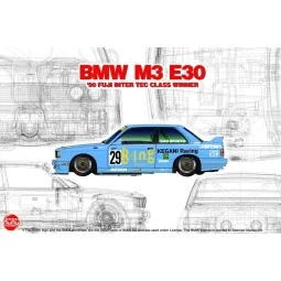 BMW M3 E30 '90 FUJI INTER TEC CLASS WINNER, 1/24 - NUNU-BEEMAX PN24019