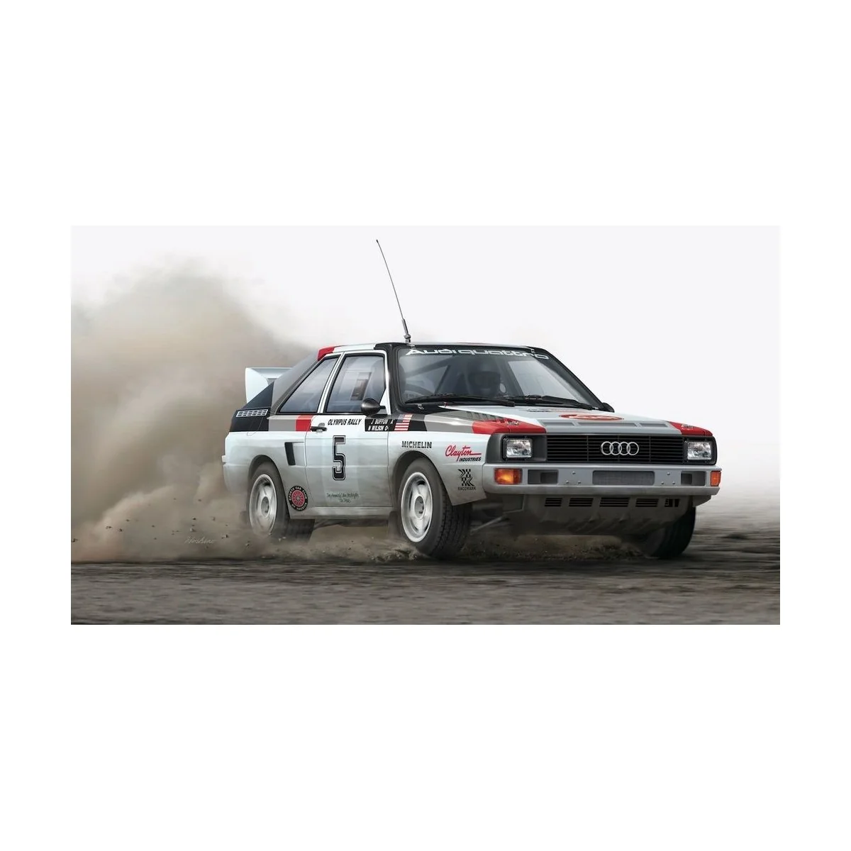 Audi Spot Quattro S1 '86 US OLYMPUS RALLY  (New TOOL ) - NUNU-BEEMA...