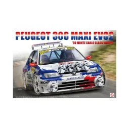Peugeot 306 Maxi EVO2, 1/24 - NUNU-BEEMAX B24026
