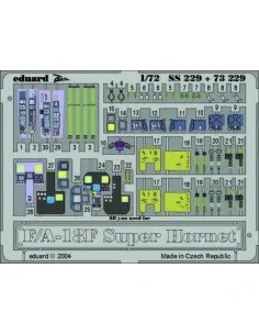 F-18F Super Hornet, 1/72 - Eduard Accessories 73229