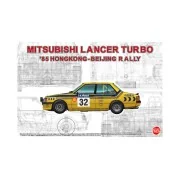 Mitsubishi Lancer 2000 turbo Hongkong Beijin Rally'85, 1/24 - NUNU-... Mitsubishi Lancer 2000 turbo Hongkong Beijin Rally'85, 1/24 - NUNU-...