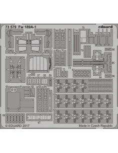 Fw 189A-1 for ICM, 1/72 - Eduard Accessories 73579 2