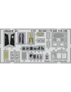 F/A-18E for Academy, 1/72 - Eduard Accessories 73640