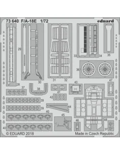 F/A-18E for Academy, 1/72 - Eduard Accessories 73640 2
