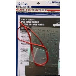 BMW M3 E30 Tour de corse Winner 1987, Deteil Up Parts, 1/24 - NUNU-...