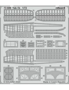Yak-1b for Arma Hobby, 1/72 - Eduard Accessories 73699