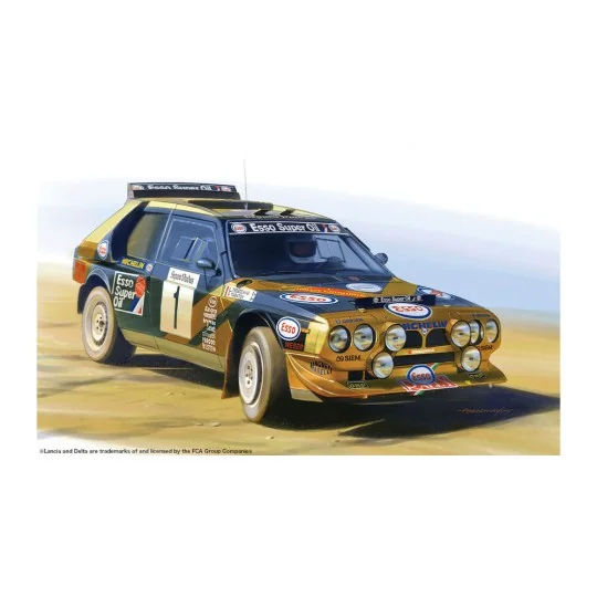 Lancia Delta S4 Catalunya Rally 1986, 1/24 - NUNU-BEEMAX B24034