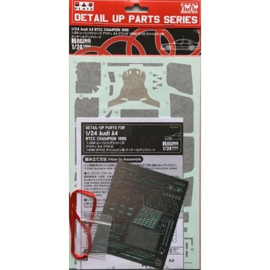 Audi A4 BTCC Champion 1996, Detail Up Parts, 1/24 - NUNU-BEEMAX NE2...