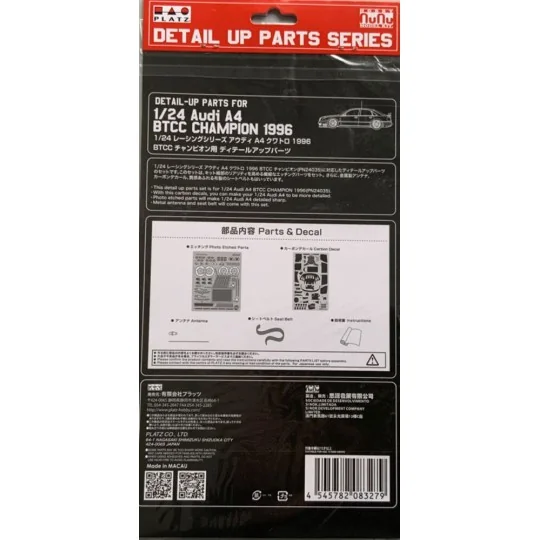 Audi A4 BTCC Champion 1996, Detail Up Parts, 1/24 - NUNU-BEEMAX NE2...