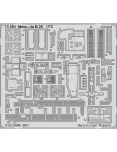 Mosquito B.35 for Airfix, 1/72 - Eduard Accessories 73864