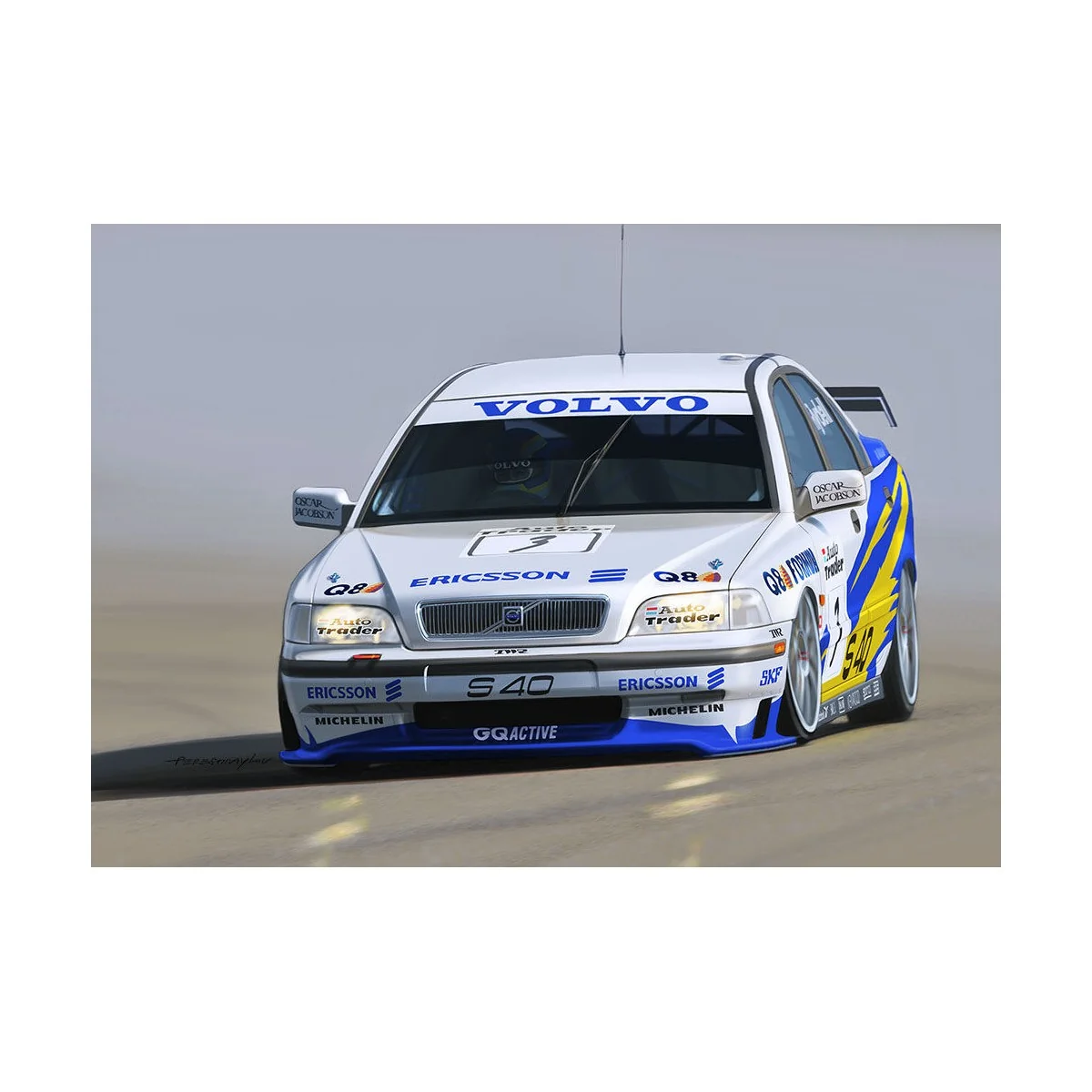Volvo S40 BTCC Brands Winner 1997 - NUNU-BEEMAX PN24034
