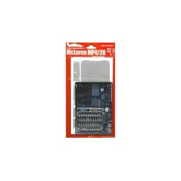 McLaren MP4/2B '85 Monaco GP Winner Detail Up Parts - NUNU-BEEMAX E...