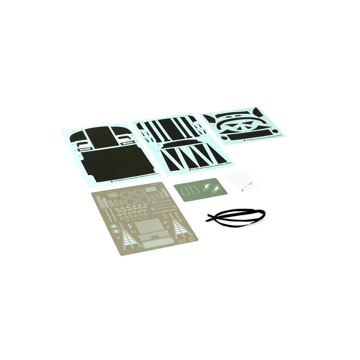 BMW M6 Gt3 2020 NLS Winner Deatil up Parts, 1/24 - NUNU-BEEMAX NE24042