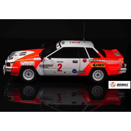 Nissan 240RS BS110 '84 Safari Rally, 1/24 - NUNU-BEEMAX BX24041 Nissan 240RS BS110 '84 Safari Rally, 1/24 - NUNU-BEEMAX BX24041