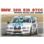 BMW 320i BTCC Brands Hatch 1996 Winner, 1/24 - NUNU-BEEMAX BX24045