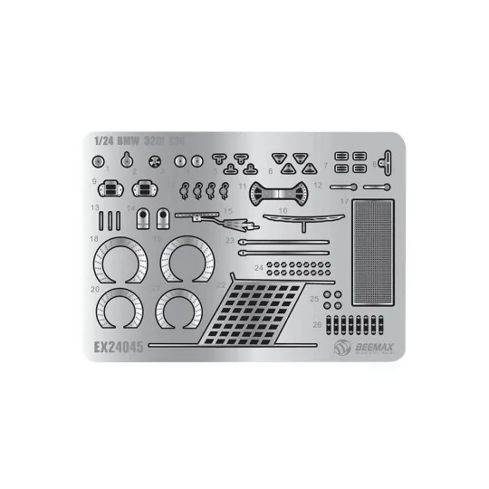 BMW 320i BTCC Brands Hatch 1996 Winner Detail Up Parts - NUNU-BEEMA...