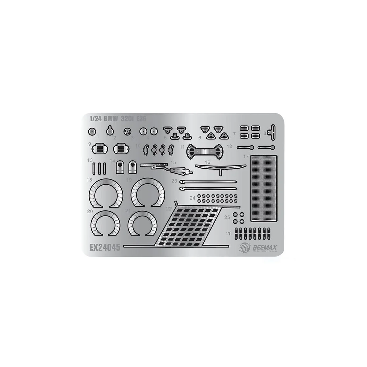 BMW 320i BTCC Brands Hatch 1996 Winner Detail Up Parts - NUNU-BEEMA...