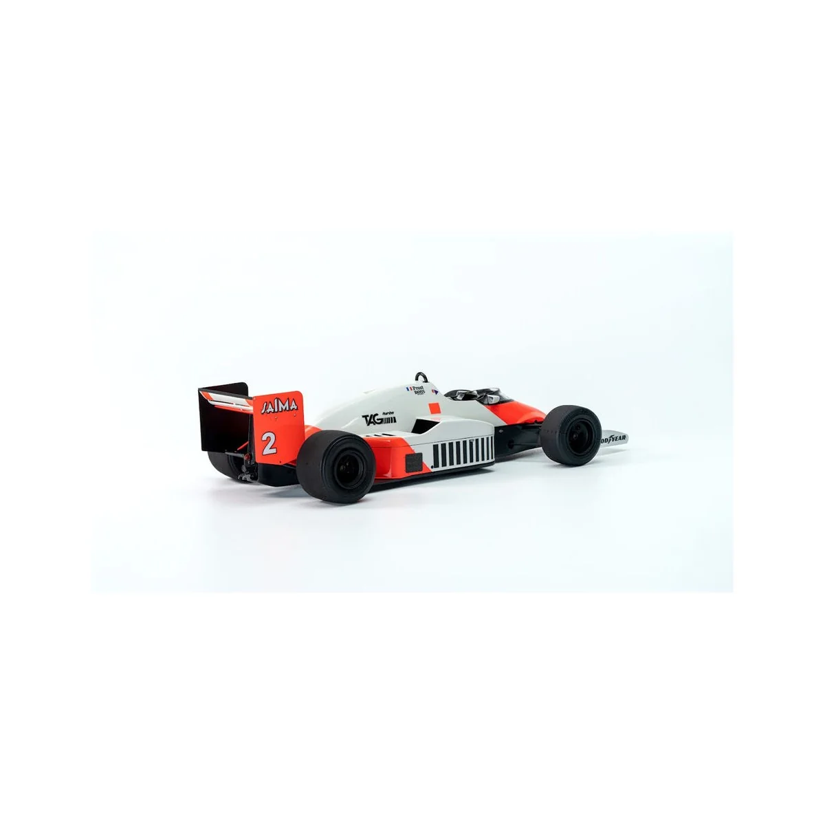 McLaren MP4/2B '85 Monaco GP, 1/20 - NUNU-BEEMAX BX20001 McLaren MP4/2B '85 Monaco GP, 1/20 - NUNU-BEEMAX BX20001