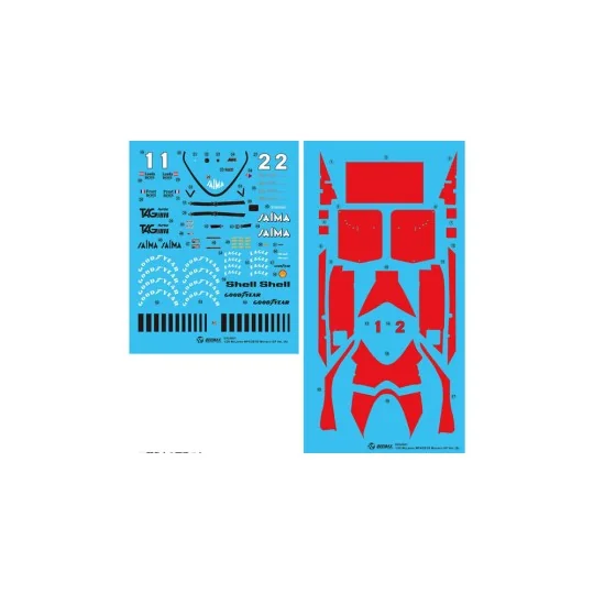 McLaren MP4/2B '85 Monaco GP - NUNU-BEEMAX BX20001