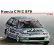 Honda Civic EF9 Gr.A 1991 Jacobs, 1/24 - NUNU-BEEMAX BX24030