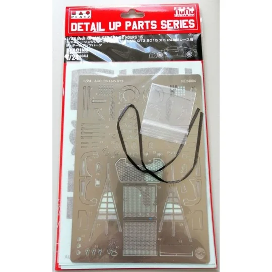 R8 LMS GT3 2015 SPA 24 hours Photo-Eched Parts - NUNU-BEEMAX NE24004