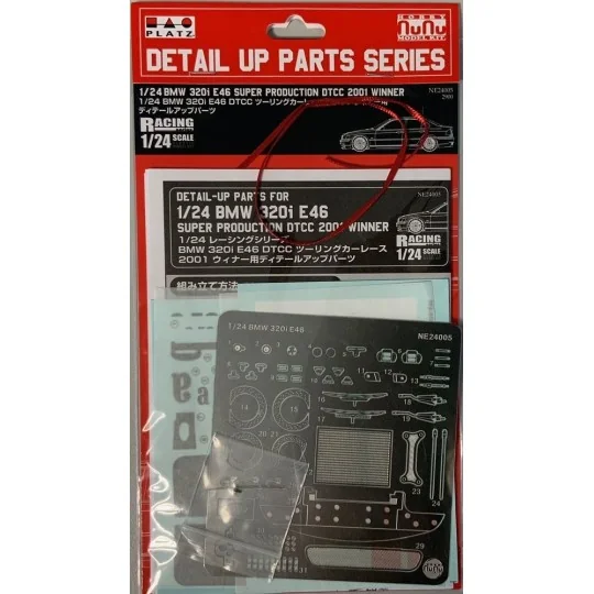 BMW 320i E46 DTCC 2001 Winner, Detail UP Parts Series, 1/24 - NUNU-...