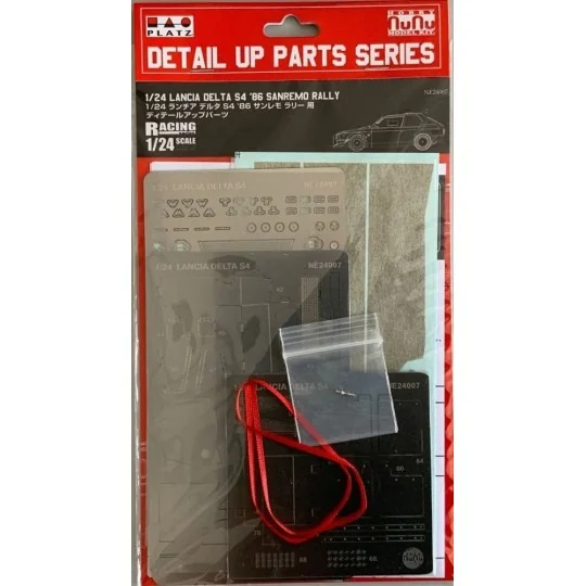 Lancia Delta S4 Sanremo Rally 86, Detail UP Parts Series, 1/24 - NU...
