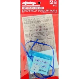 Nissan 240RS BS110 Safari Rally Detail UP Parts, 1/24 - NUNU-BEEMAX...