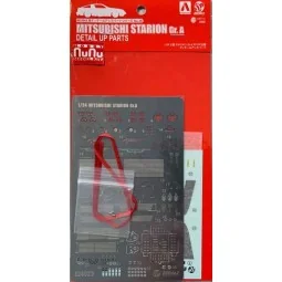 Mitsubishi Starion Gr.A, Detail Up Parts, 1/24 - NUNU-BEEMAX E24031