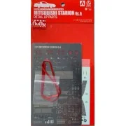 Mitsubishi Starion Gr.A, Detail Up Parts - NUNU-BEEMAX E24031