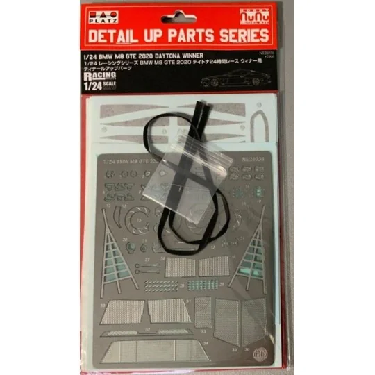 BMW M8 GTE 24h Daytona 2020 WINNER, Detail up Parts, 1/24 - NUNU-BE...