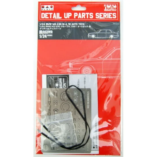 BMW M3 E30 Gr.A 91 AUTO TECH, Detail UP Parts Series, 1/24 - NUNU-B...