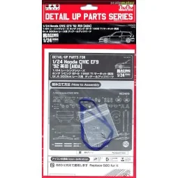 HONDA Civic EF9, Grade UP Parts, 1/24 - NUNU-BEEMAX NE24019