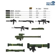 NATO Individual Weapon Set A(A kit incl.2 pcs of each weapon - Magi...