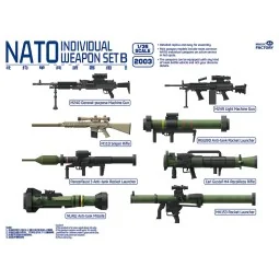 NATO Individual Weapon Set B(A kit incl.2pcs of each weapon, 1/35 -...