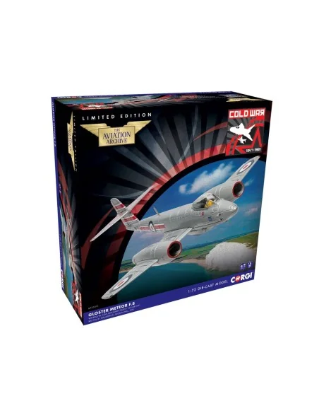 Gloster Meteor F.Mk.8. WH480 'M'. RAF Biggin Hill. 1953, 1/72 - Cor...