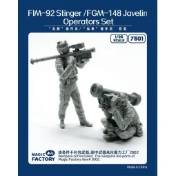 Stinger/Javelin Operators Set (Resin) - Magic Factory 7501