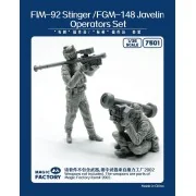 Stinger/Javelin Operators Set (Resin) - Magic Factory 7501