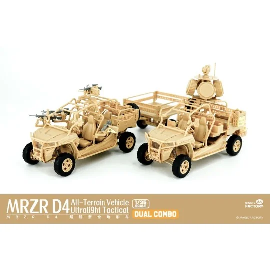 1/35 MRZR D4 Ultralight Tactical All-Terrain Vehicle - Magic Factor...