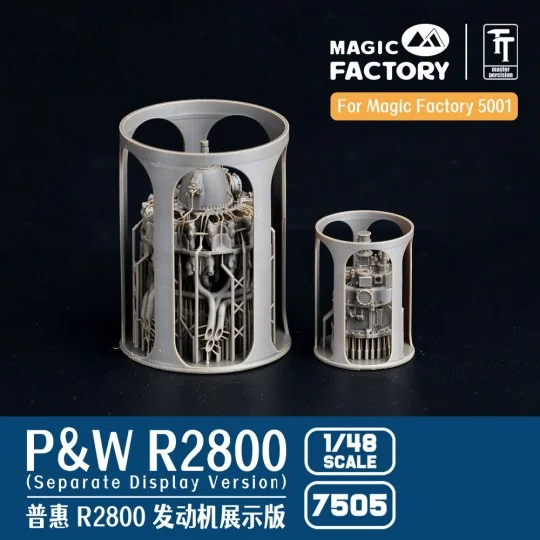 1/48 P&W R2800 Engine Separate Display Version Set 1, 1/48 - Magic ...