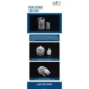 1/48 P&W R2800 Engine Separate Display Version Set 1 - Magic Factor...