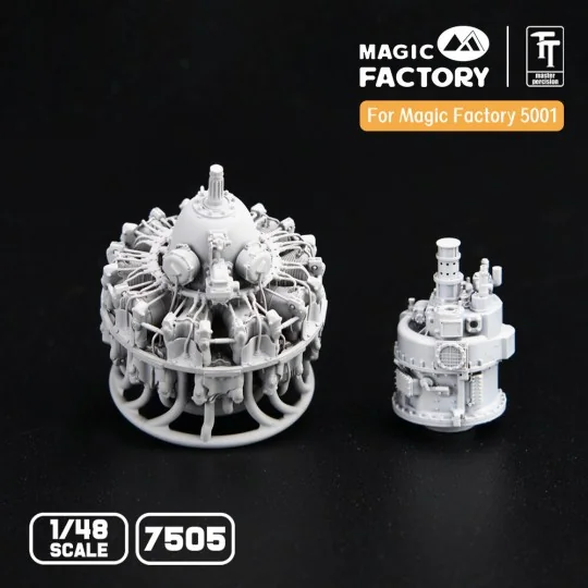 1/48 P&W R2800 Engine Separate Display Version Set 1 - Magic Factor...