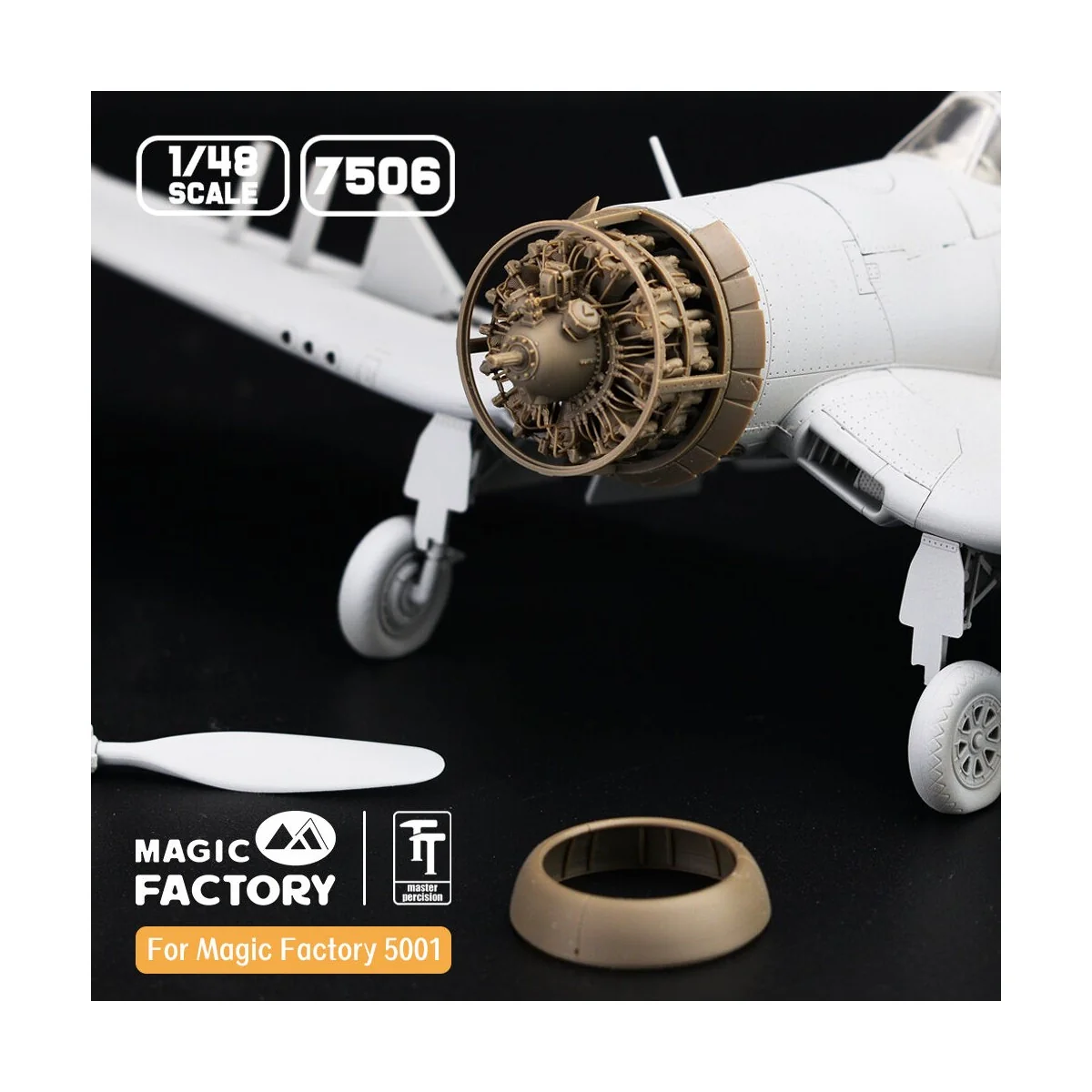 1/48 P&W R2800 Engine Separate Display Version Set 2 - Magic Factor...