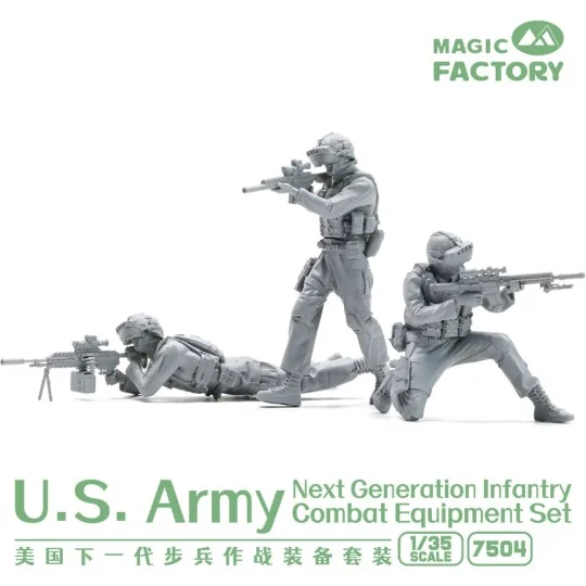 U.S.Army Next Generation Infantry Combat Equipment Resin Set - Magi...