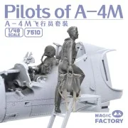 Pilots of A-4M, 1/48 - Magic Factory 7510